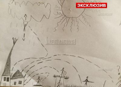 Упавший с батута шестилетний рязанец начал рисовать страшные картинки