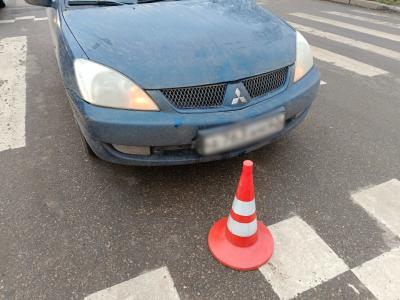 На улице Крупской в Рязани Mitsubishi сбил семилетнего ребёнка