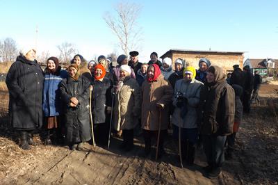 Один из самых дальних населённых пунктов Милославского района подвергли газификации