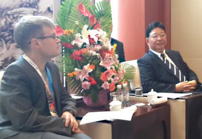 Олег Булеков и Виталий Ларин обсудили перспективы российско-китайского сотрудничества