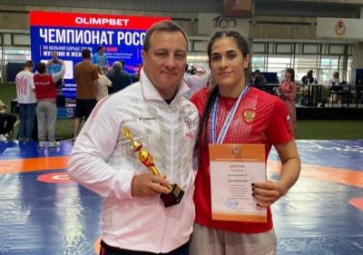 Рязанка завоевала медаль чемпионата России по борьбе