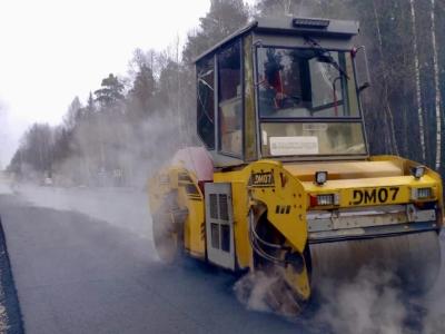 АО «Рязаньавтодор» продолжает чинить трассу Ряжск–Касимов–Нижний Новгород