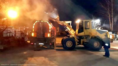 Улицы Рязани начали латать литым асфальтобетоном