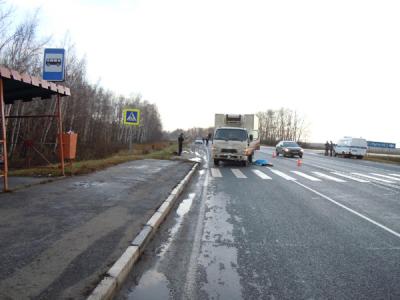 В Захаровском районе водитель фургона насмерть сбил женщину