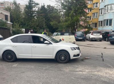 На улице Вокзальной в Рязани Skoda Octavia сбила 11-летнюю девочку