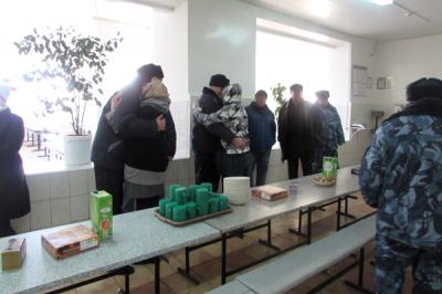К заключённым рязанских ИК приехали родственники