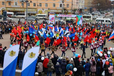 В День народного единства рязанцев объединили в хороводе