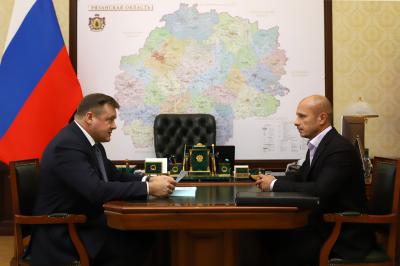 Николай Любимов и Дмитрий Малахов обсудили инвестиционные проекты ООО «Атрон»