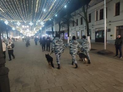 В Рязани вновь заметили автозаки в центре города 