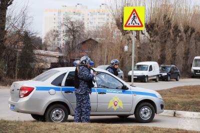 В Рязани росгвардейцы поймали пьяного веловора