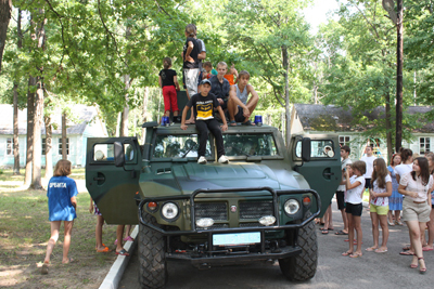 Рязанские омоновцы отметили профессиональный праздник