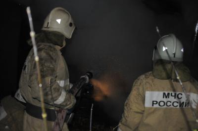 В Большой Журавинке сгорела «Волга»