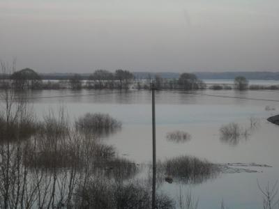 Ока спала на семь сантиметров