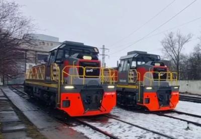 В депо Рязань началась эксплуатация новых российских локомотивов ТЭМ23