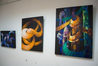 Рязанцы могут полюбоваться на архитектонику Екатерины Ступиной