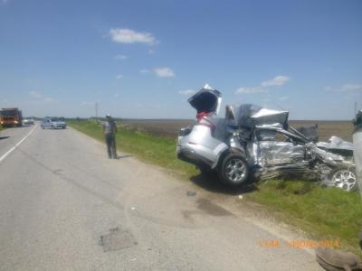 В Кораблинском районе при лобовом столкновении автомобилей погиб человек