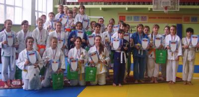 В Рязани прошло открытое первенство по дзюдо среди девушек