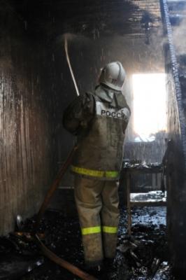 В Сасово огонь не пощадил однокомнатную квартиру