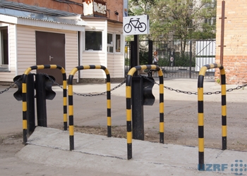 Больница №8 Рязани обзавелась велопарковкой