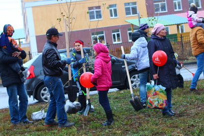 В рязанских «Шереметьевских горках» появилась аллея добра