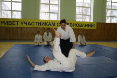 В Рязанском радиотехническом университете состоялись показательные выступления по айкидо