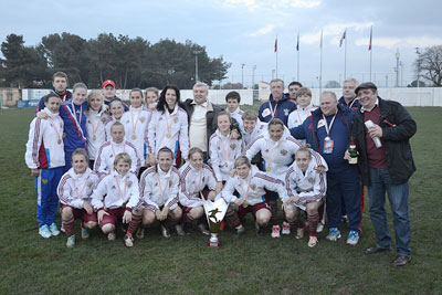 Три рязанки в составе сборной России выиграли турнир в Хорватии