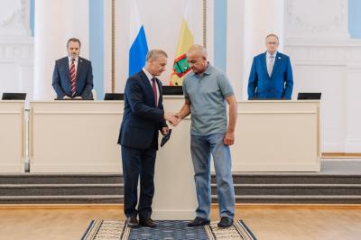 Рязанцам вручили медали общественного признания «Отец солдата»