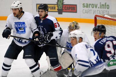 ХК «Рязань» в Нижегородской области проиграл «Сарову»