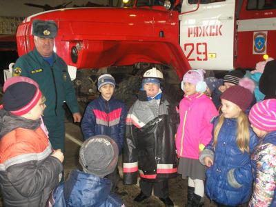 Ряжские школьники прошли «огонь» и «воду»
