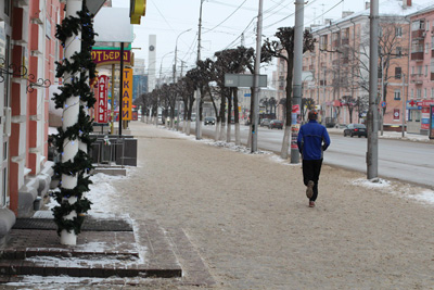 Рязань встретила первое утро 2013 года