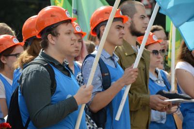 Рязанские студенты отправились в «Трудовое лето»