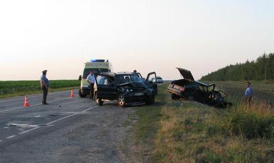 В ДТП в Скопинском районе пострадали семь человек