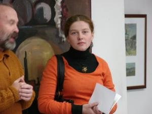 Студентка Рязанского художественного училища заглянула в иное время