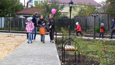 В Туме возродили парк «Железнодорожник»