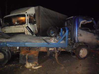 В Клепиковском районе МАЗ врезался в три автомобиля