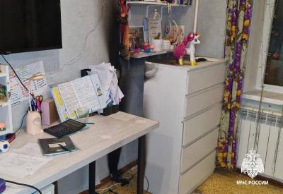 На пожаре в Рязани пострадала восьмилетняя девочка