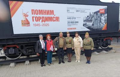 Рязанские железнодорожники провели акцию «Песни Победы»