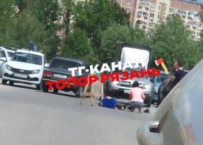 В Дашково-Песочне в Рязани сбили самокатчика