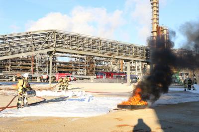 На Рязанском нефтезаводе проведены антитеррористические учения