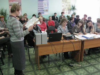 Рязанские педагоги-физкультурники демонстрируют мастерство