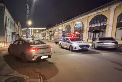 В центре Рязани Kia Rio сбила молодую женщину