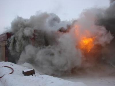 В кафе на Северной окружной произошёл пожар