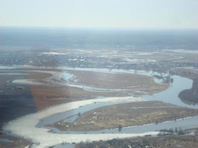 Паводковую обстановку в Рязанской области контролируют с воздуха