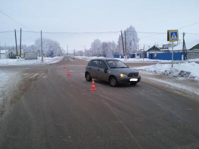 В Сасово автоледи сбила двух девочек на пешеходном переходе