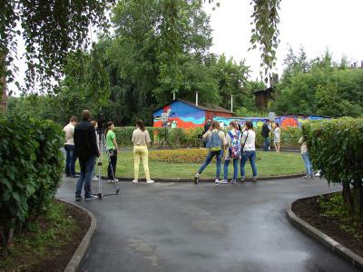 В Рязани появился новый сквер, в котором будет Wi-Fi