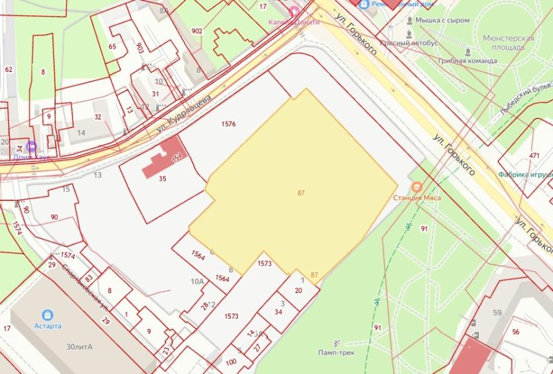 Рязгордума перевела 20 участков на улице Кудрявцева в общественно-жилую зону