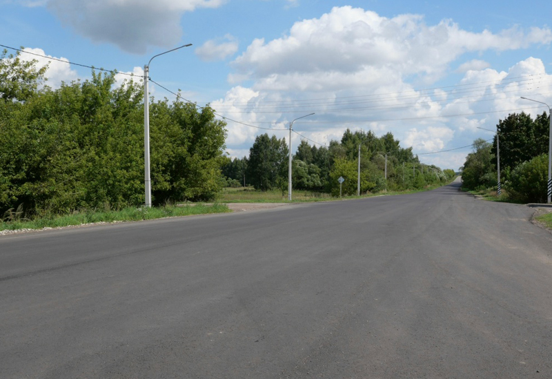 В Рязанской области обновляют трассу Ряжск–Касимов–Нижний Новгород