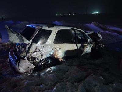 На трассе близ Шилово кроссовер врезался в автоцистерну