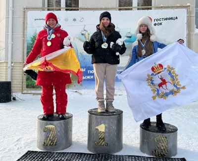 Рязанка завоевала медаль Кубка России по парашютно-горнолыжному двоеборью