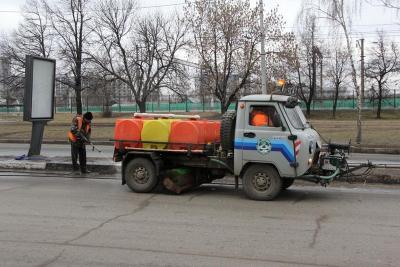 Рязань очищают от зимних накоплений